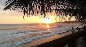 Utsikt fra overnattingsstedet