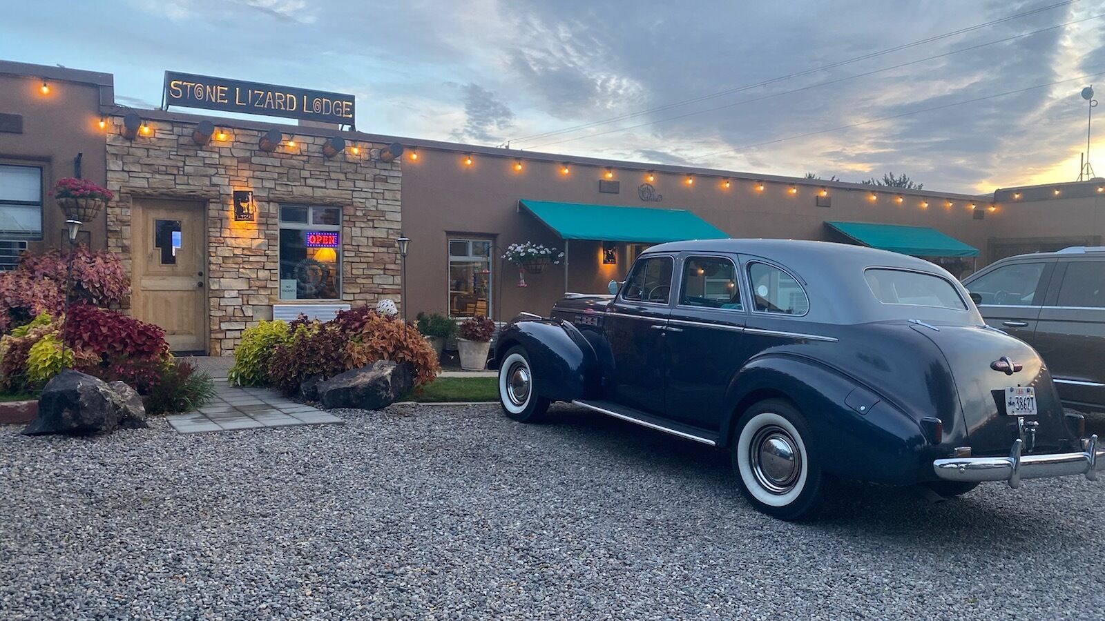 Fassade der Unterkunft