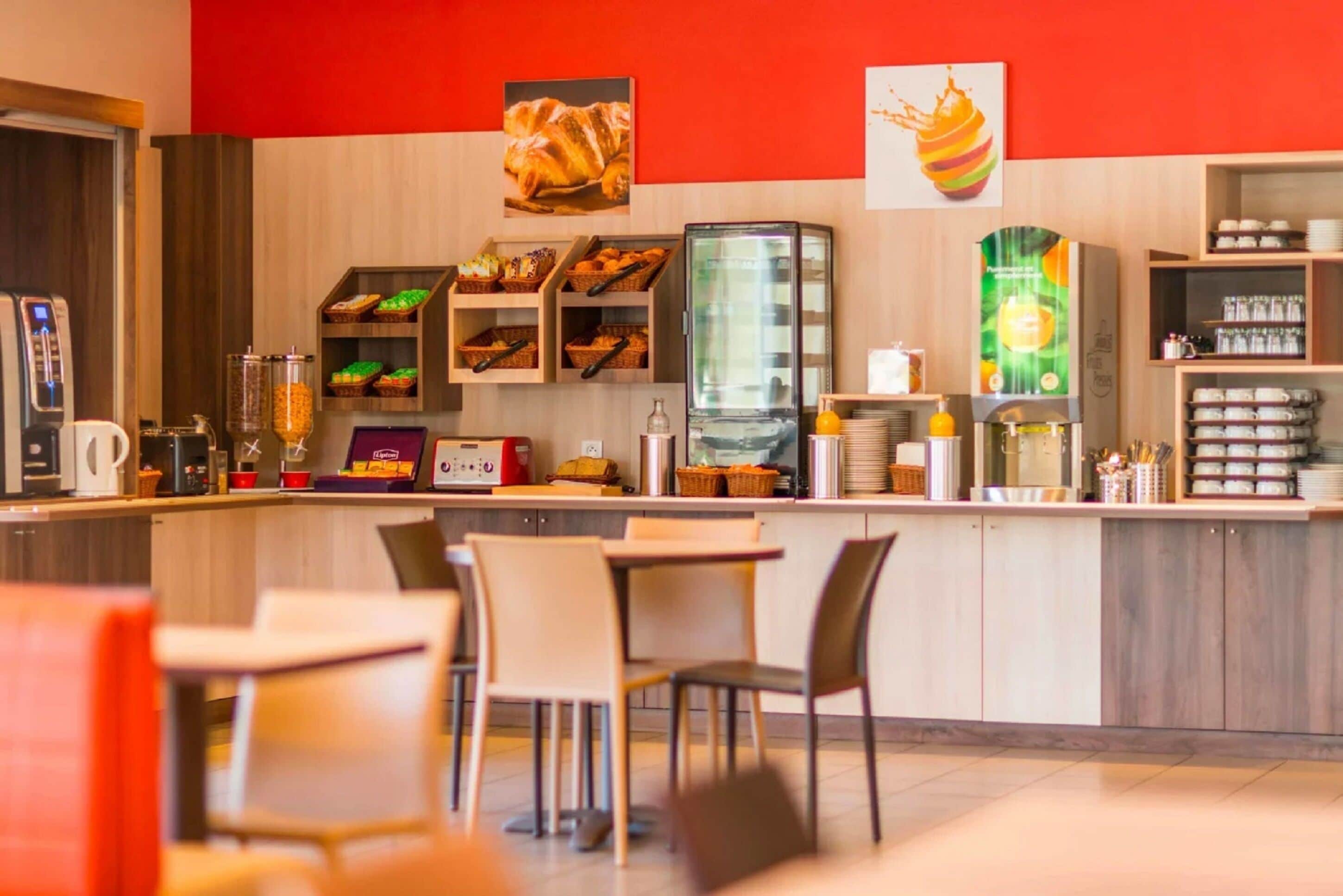 daily buffet breakfast (eur 9.90 per person)