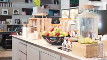 Daily buffet breakfast (EUR 22 per person)