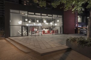 Konaklama yerinin ön cephesi