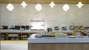 Tägliches Frühstücksbuffet (128 CNY pro Person)