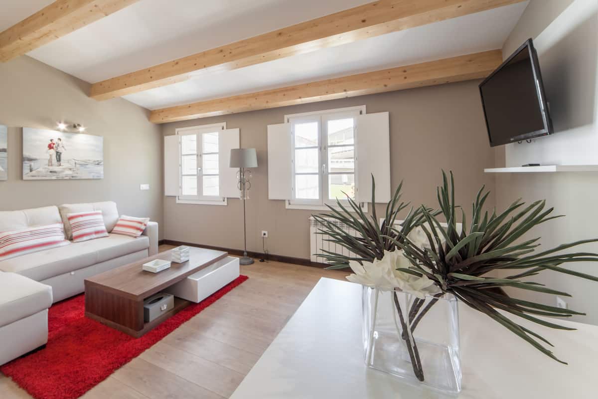 Superior-Apartment, 2 Schlafzimmer | Wohnzimmer