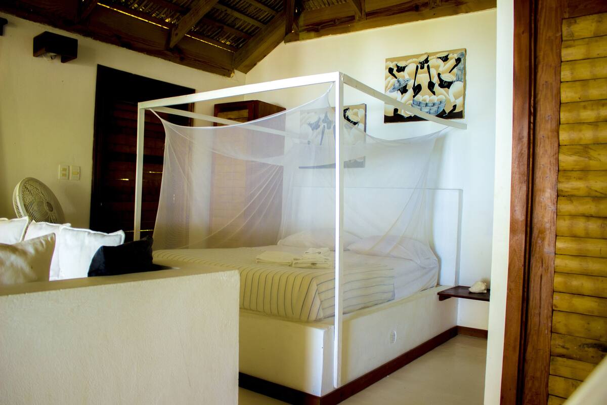 Desk, blackout drapes, cribs (free), WiFi (surcharge)