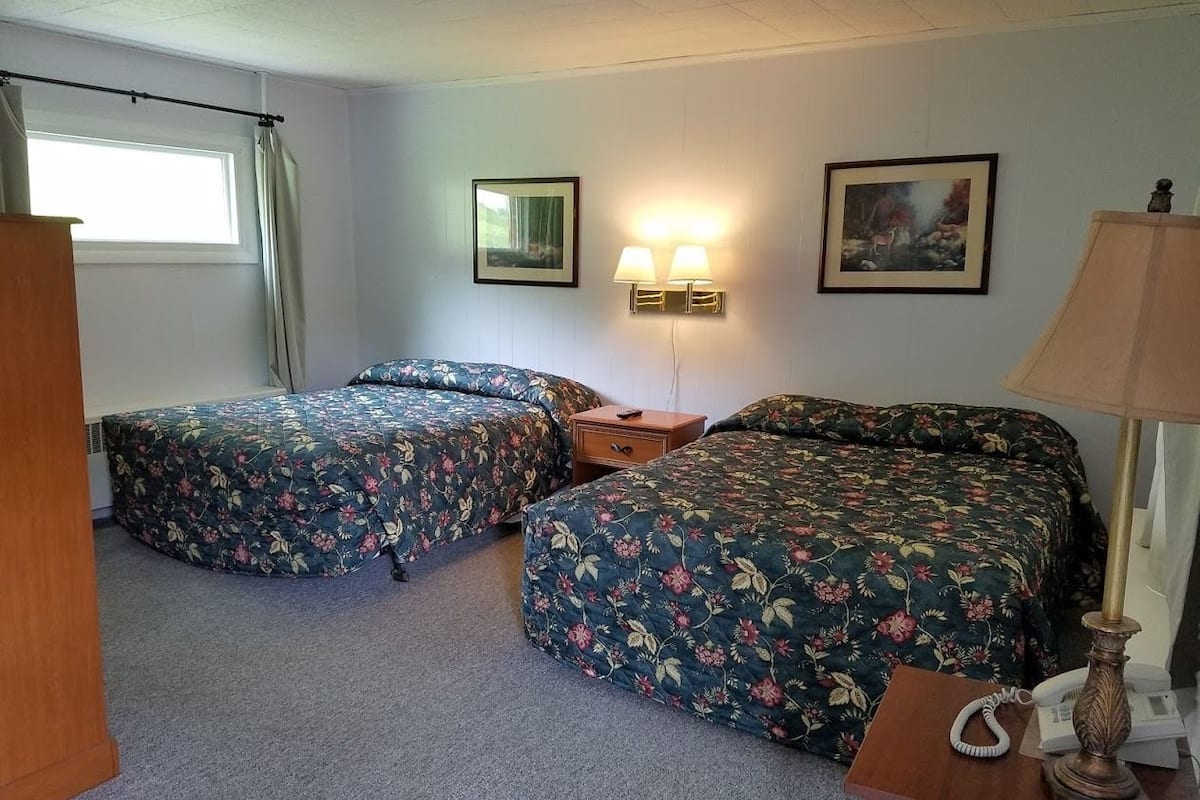 Habitación económica, 2 camas Queen size, con acceso para personas discapacitadas | Vista desde la habitación