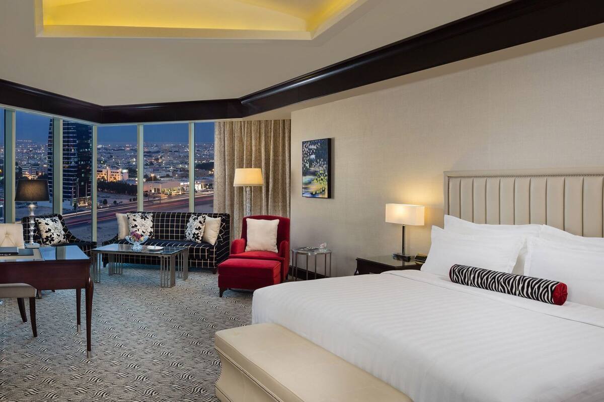 Free minibar, in-room safe, individually decorated