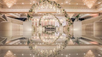 Indoor wedding