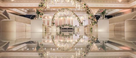 Innenbereich fĂŒr Hochzeiten