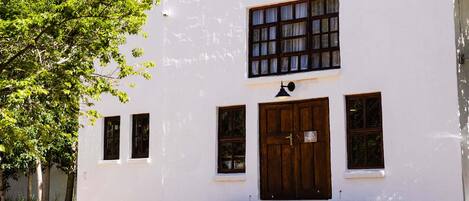 Voorkant van accommodatie