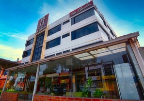 Façade de l’hébergement