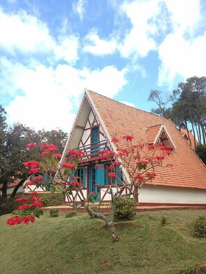 Alpehytte – superior | 1 soverom, minibar og wi-fi (inkludert)