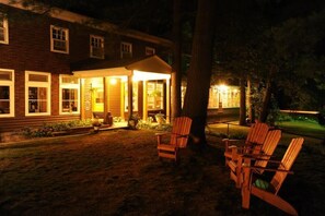 Front of property – evening/night