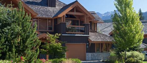 Majoituspaikan julkisivu