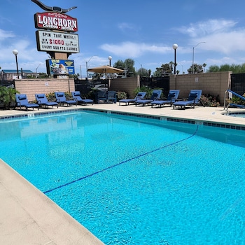 Pool (outdoor) at Longhorn Casino & Hotel