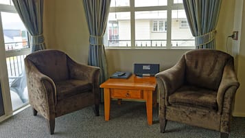 Iron/ironing board, free cribs/infant beds, free WiFi