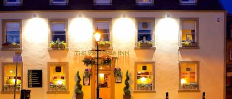 Front of property - evening/night