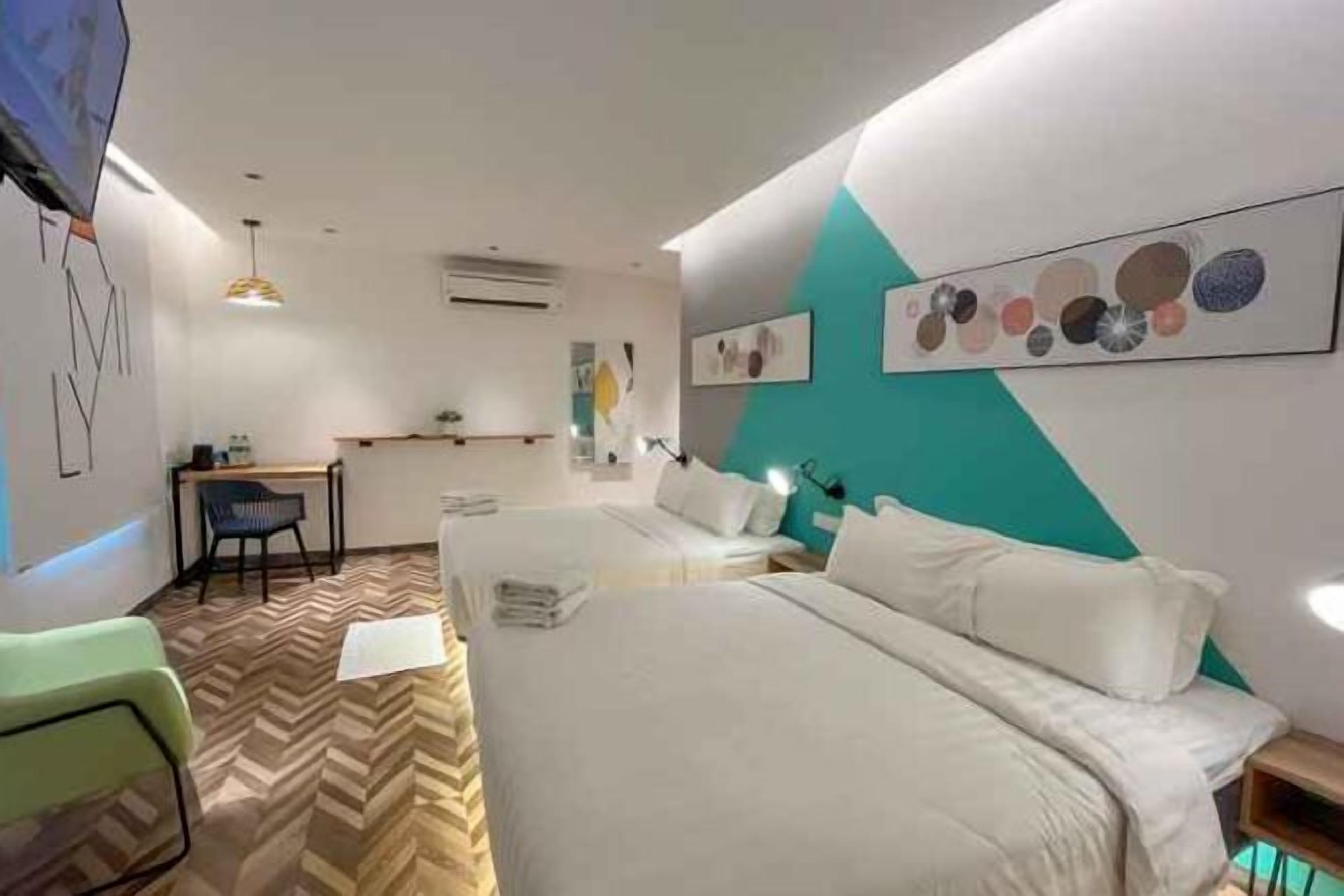 Peralatan tempat tidur premium, Wi-fi percuma, cadar katil 