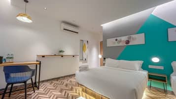 Deluxe Room Family Room 4 Pax | Premium bedding, free WiFi, bed sheets