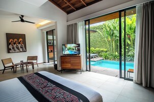 Villa, 1 Bedroom, Private Pool (Daily Afternoon Tea) | Minibar, in-room safe, desk, soundproofing