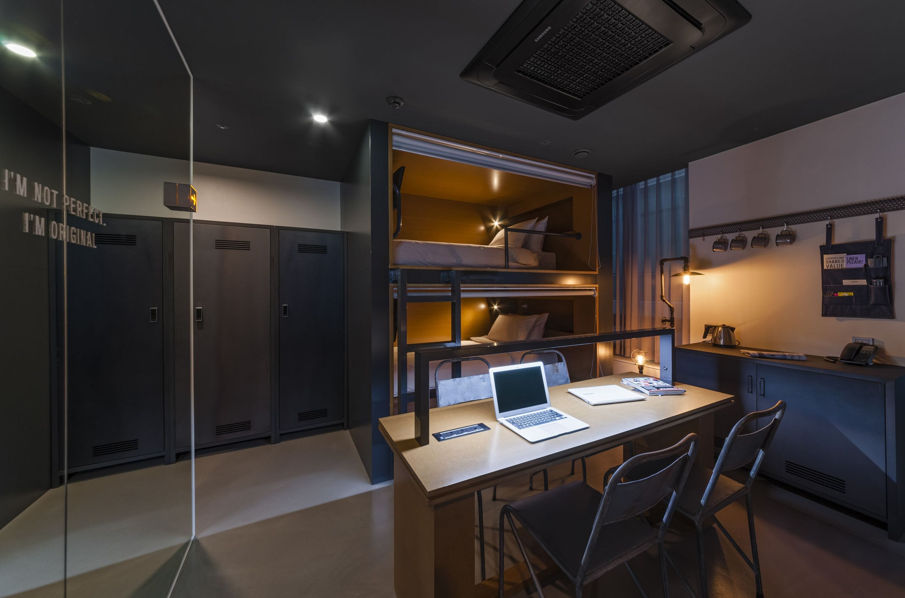 quad (2 bunked bed room) | premium bedding, in-room safe, soundproofing, free wifi