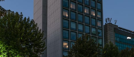 Fachada de la propiedad
