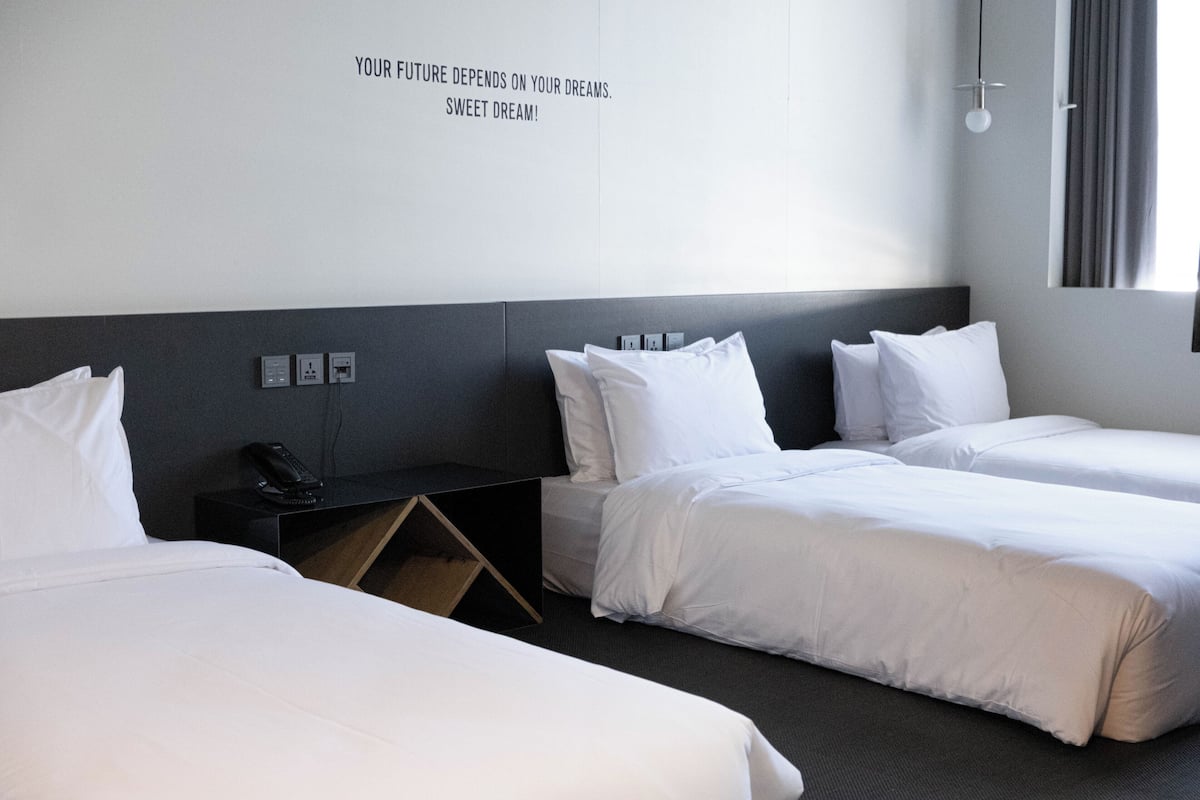 Triple Room | Premium bedding, in-room safe, soundproofing, free WiFi