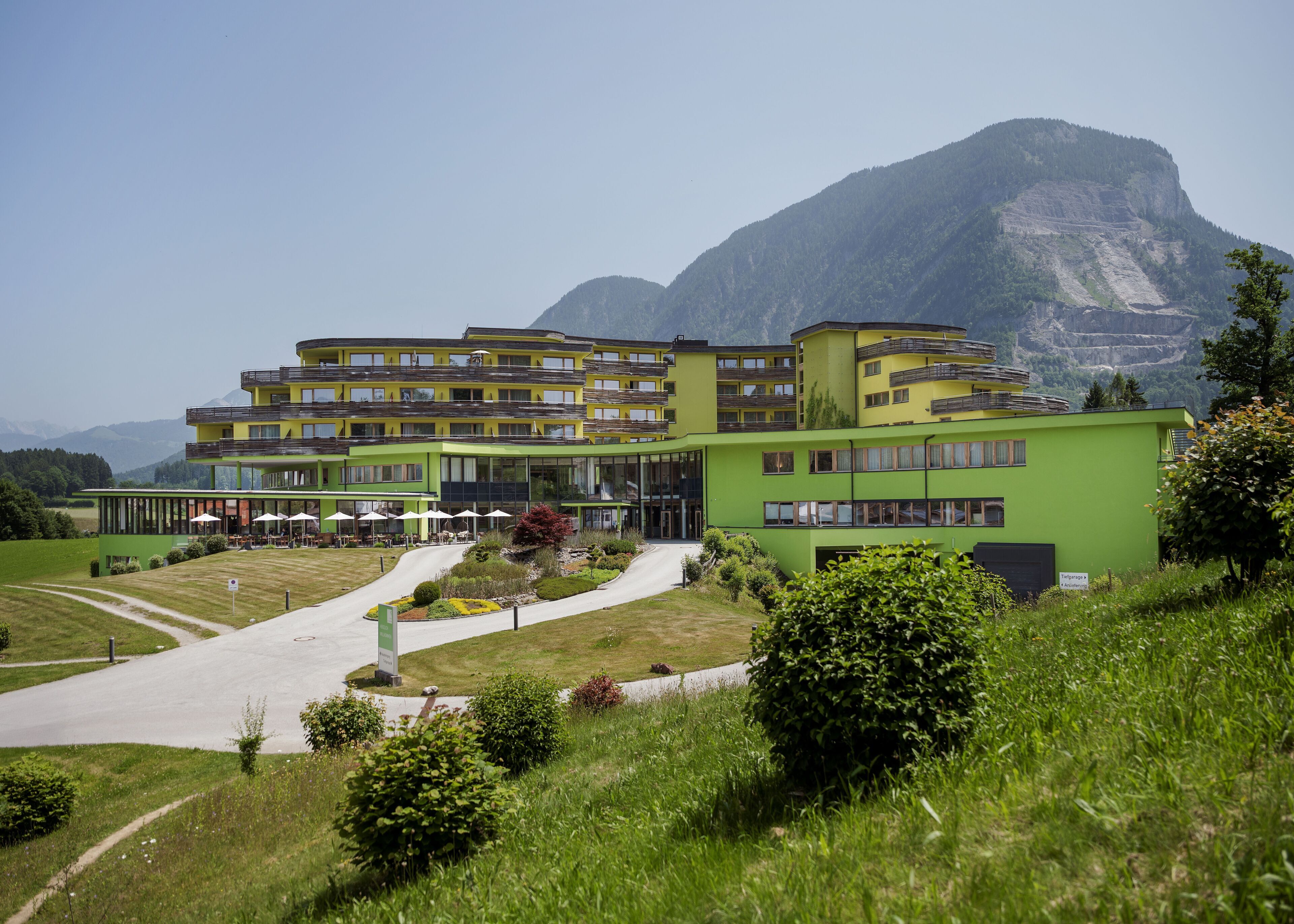 Fassade der Unterkunft