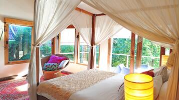 Villa, 1 Bedroom, Private Pool | In-room safe, desk, iron/ironing board, cribs/infant beds