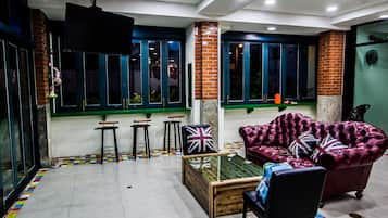 Sala de estar en el lobby