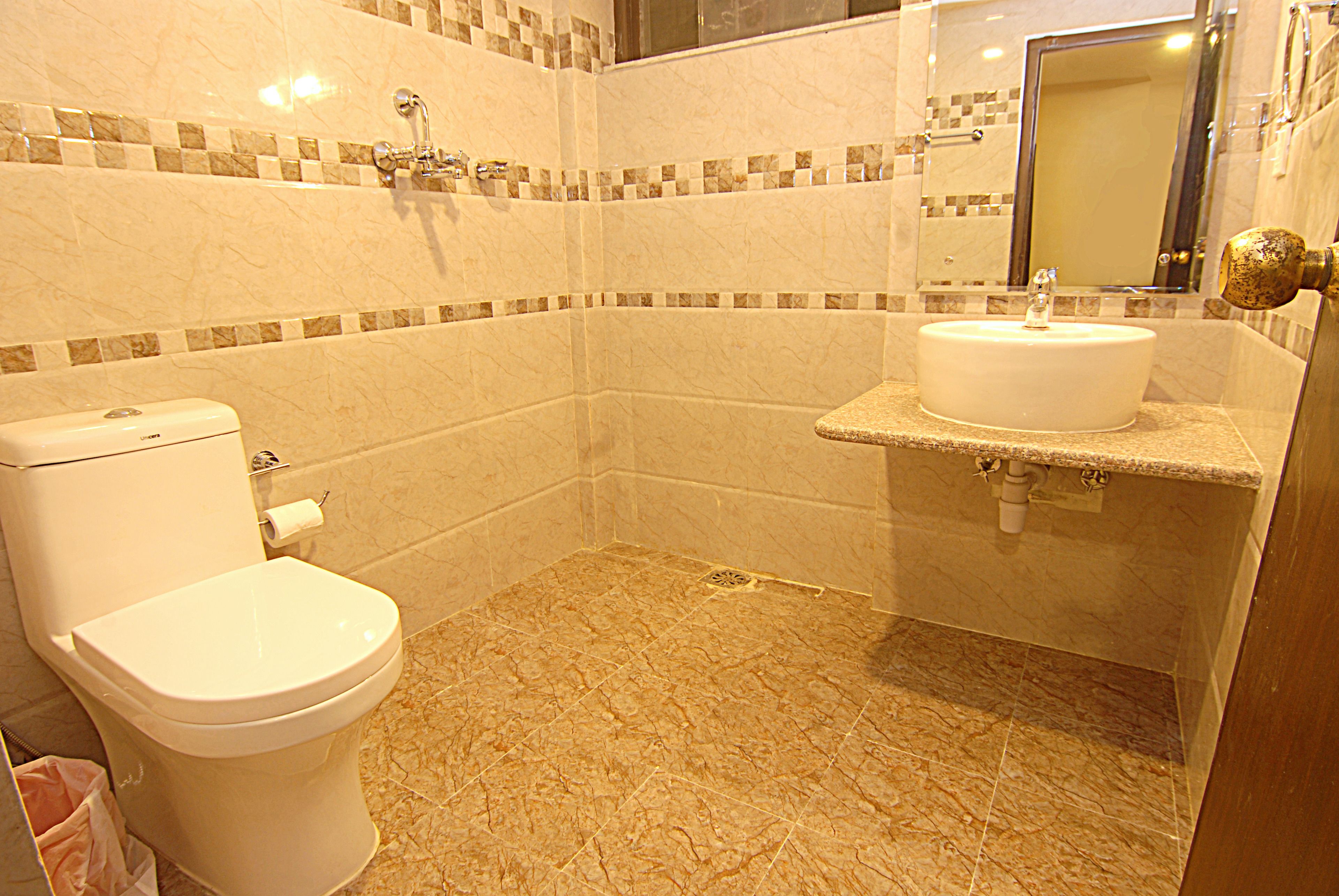 free toiletries, hair dryer, slippers, towels