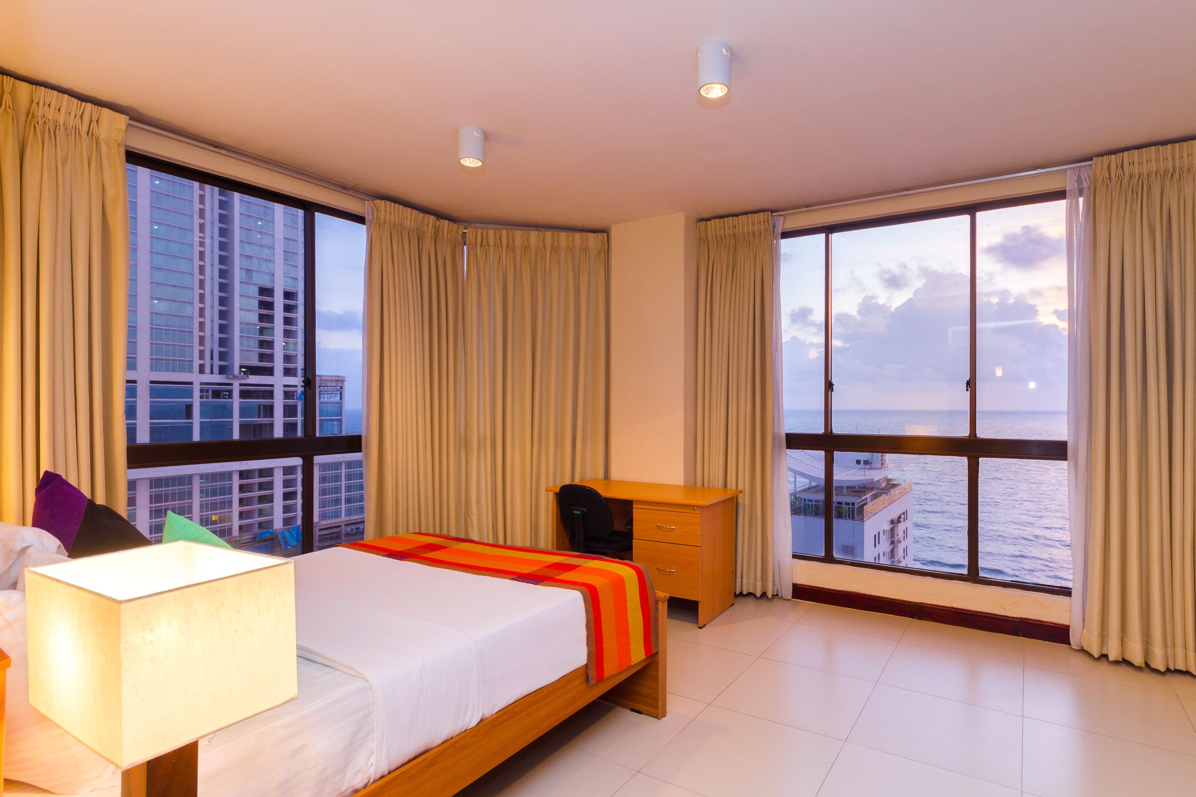 Luxury Apartment, 2 Bedrooms, Balcony, Sea Facing | 1 bedroom, premium bedding, in-room safe, individually decorated