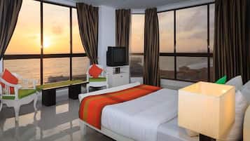 1 habitación y ropa de cama de alta calidad