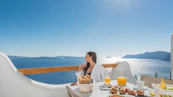 Suite – grand, 3 soverom, privat basseng, sjøutsikt (Caldera View) | Utsikt fra rommet