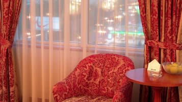 Deluxe Double Room, City View | Minibar, desk, soundproofing, free WiFi