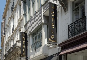 Façade de l’hébergement