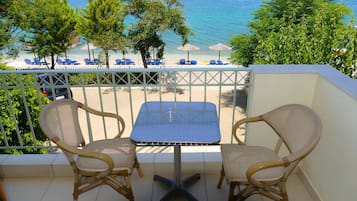 Uitzicht vanaf balkon