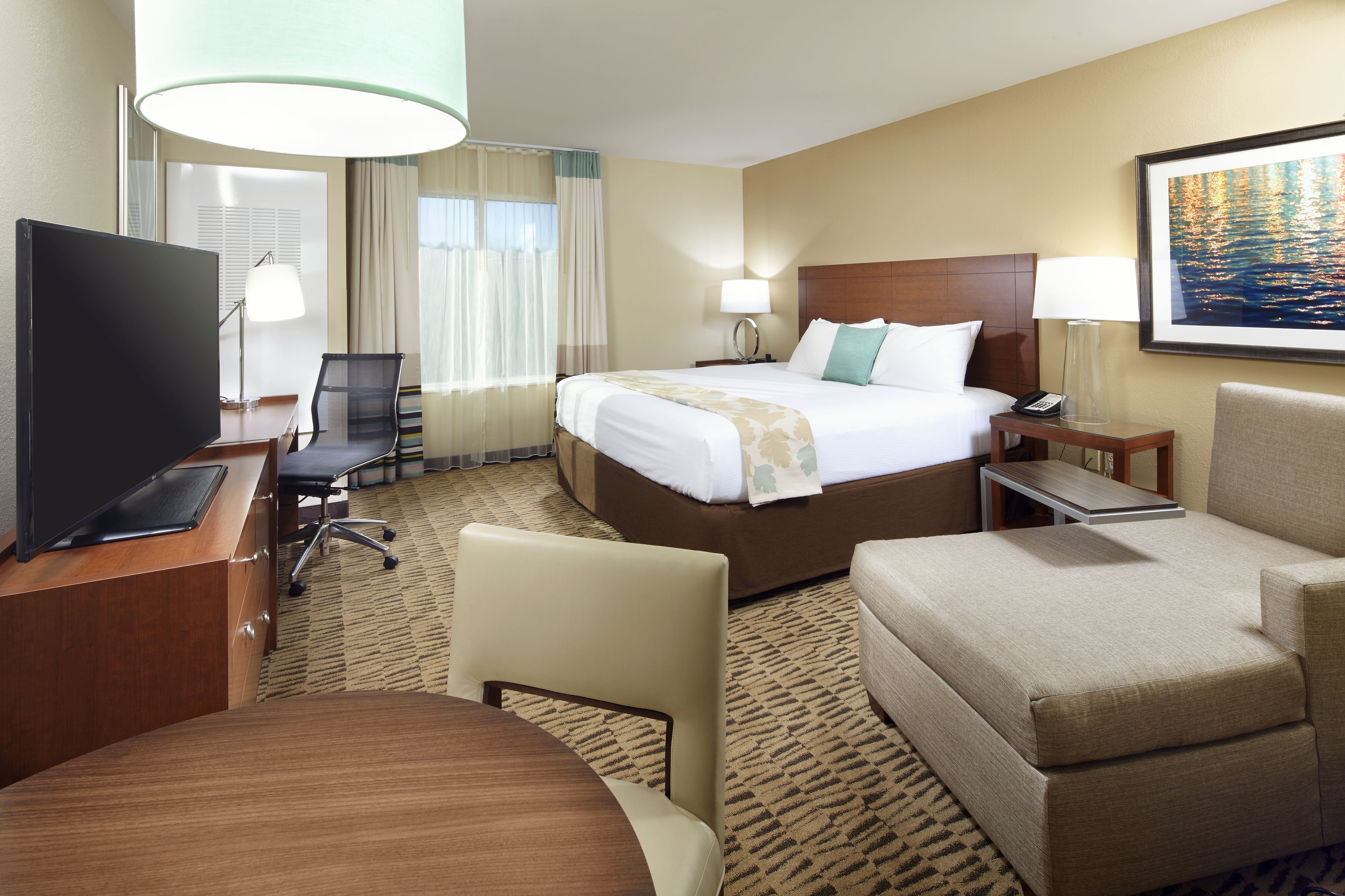 premium bedding, in-room safe, desk, iron/ironing board