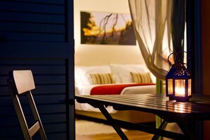 Tweepersoonskamer, balkon | Terras