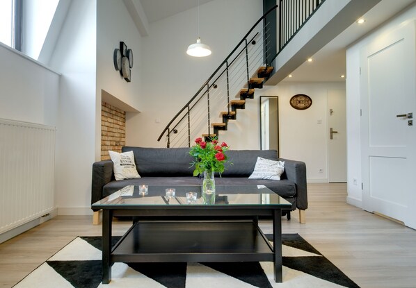 Maisonette, 1 Schlafzimmer | Wohnzimmer