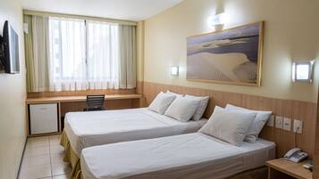 Minibar, escritorio, insonorización y wifi gratis