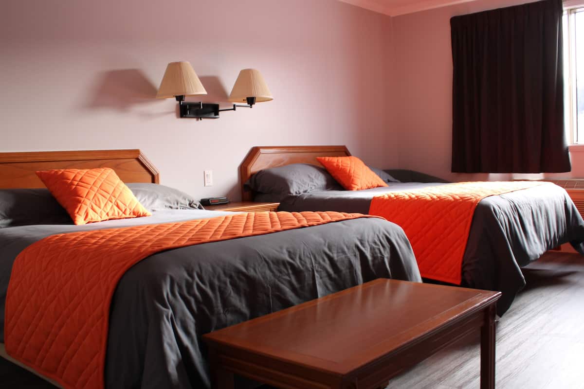 superior room, 2 double beds (pet friendly) | 1 bedroom, desk, laptop workspace, blackout curtains