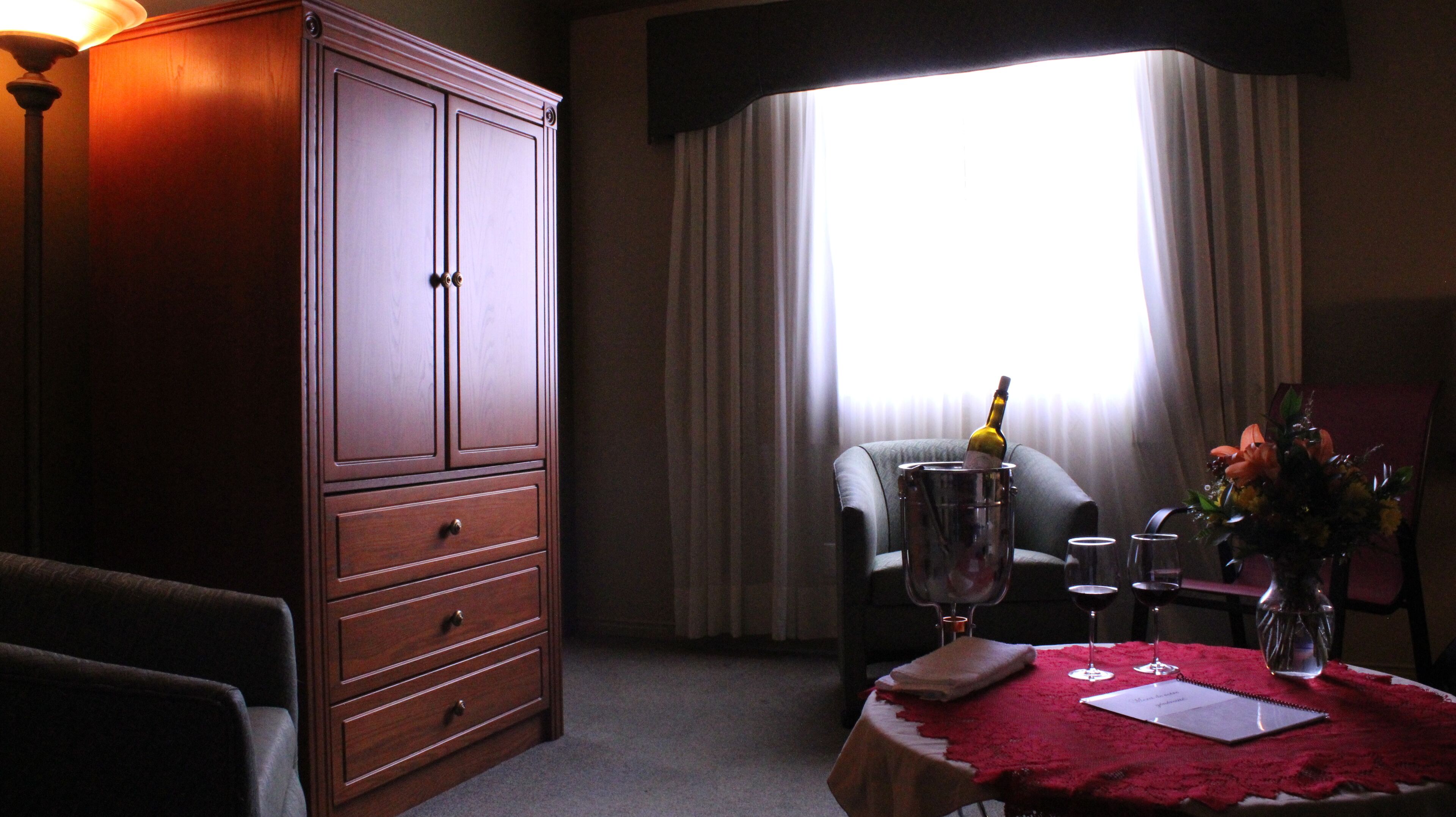 city suite | living area | tv