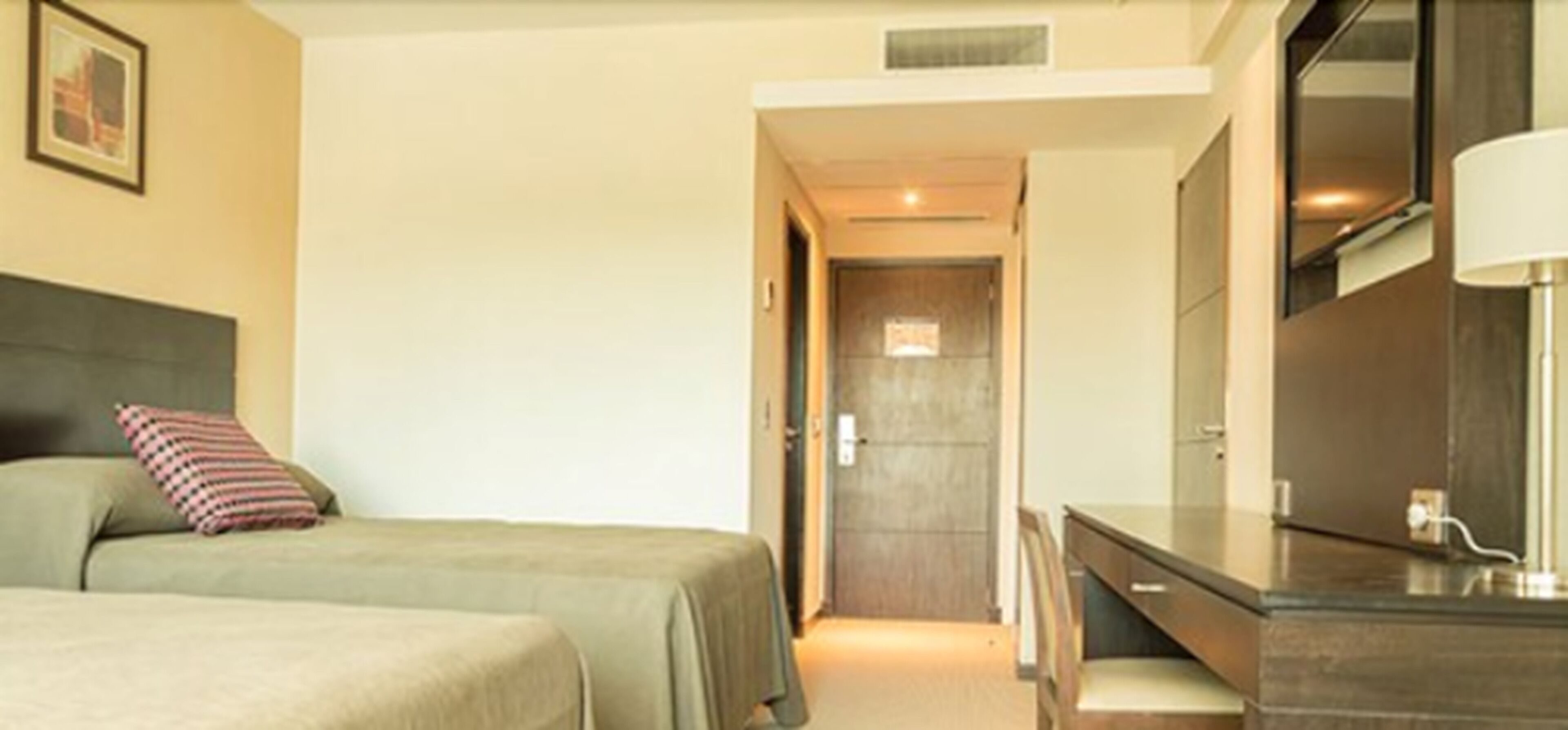 standard double room, 2 queen beds | in-room safe, desk, blackout curtains, soundproofing