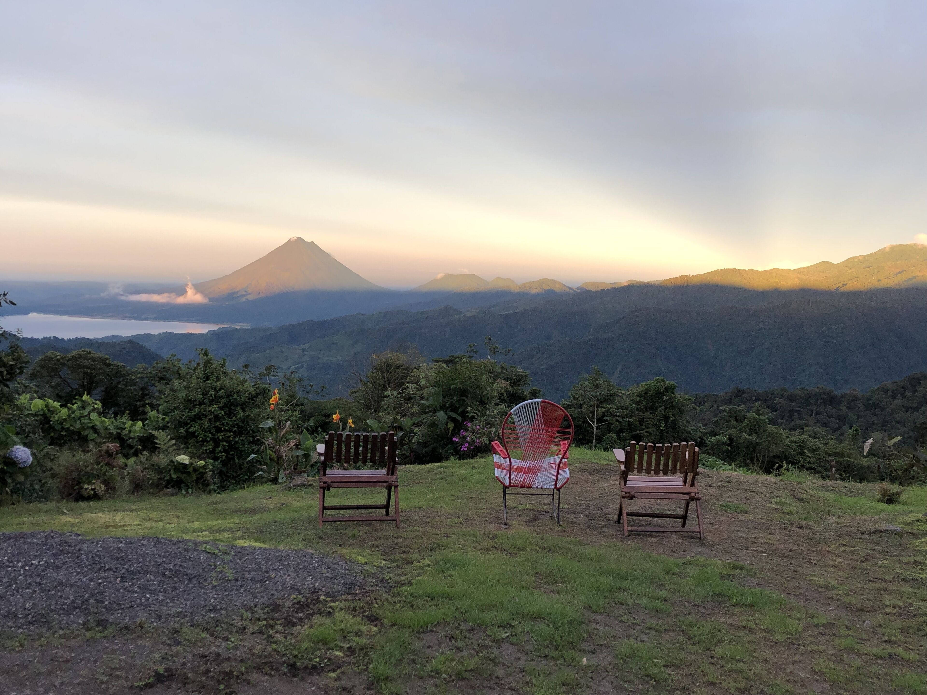 Standard Double Room, 2 Double Beds, Mountain View | Lake view