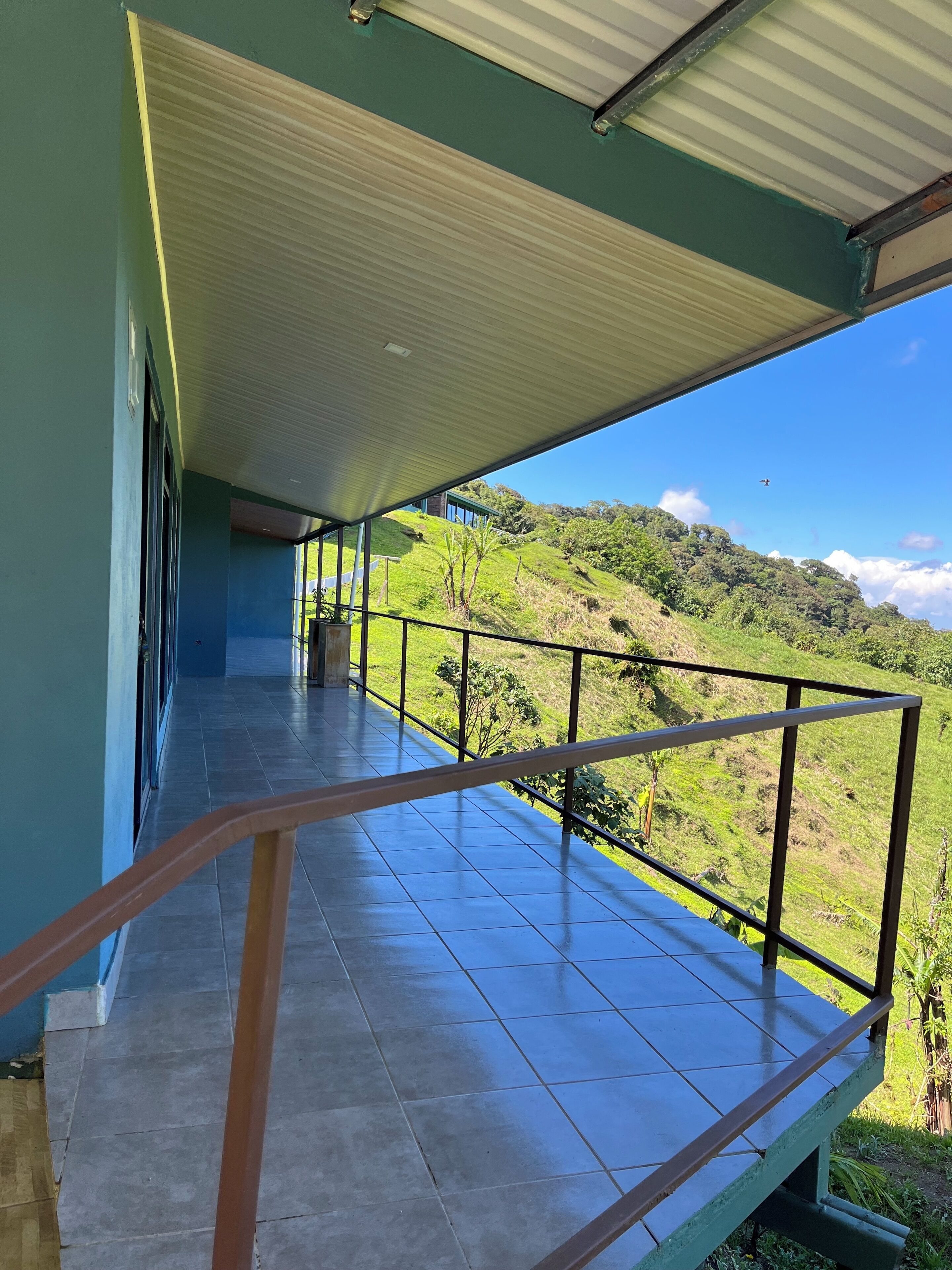 高级双人房, 2 张双人床, 山景 | 露台