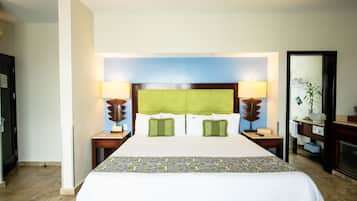 1 kamar tidur, seprai premium, minibar, dan brankas