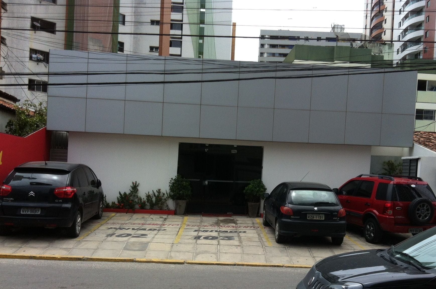 Entrada da propriedade