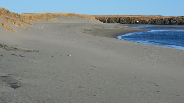 A beach with a rocky shoreline and a clear sky. - Hotel Port Aux Basques (Channel-Port aux Basques)