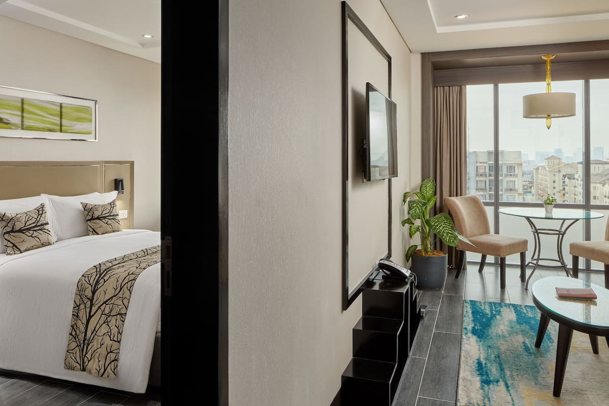 Belmont Suite | 1 soveværelse, pengeskab på værelset, individuelt design