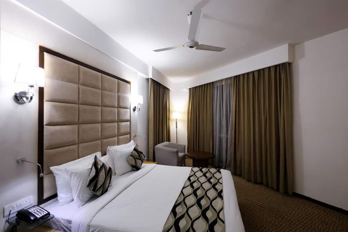 Ropa de cama de alta calidad y minibar